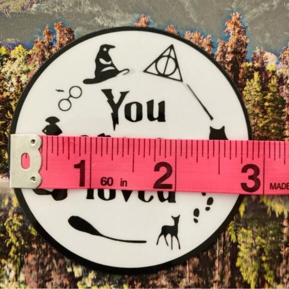 (7/$15) Durable Waterproof Sticker - Movie Quote Sticker - Harry Potter - Picture 2 of 3